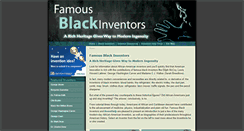 Desktop Screenshot of black-inventor.com