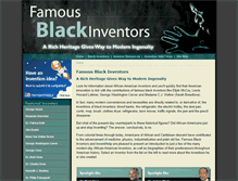 Tablet Screenshot of black-inventor.com